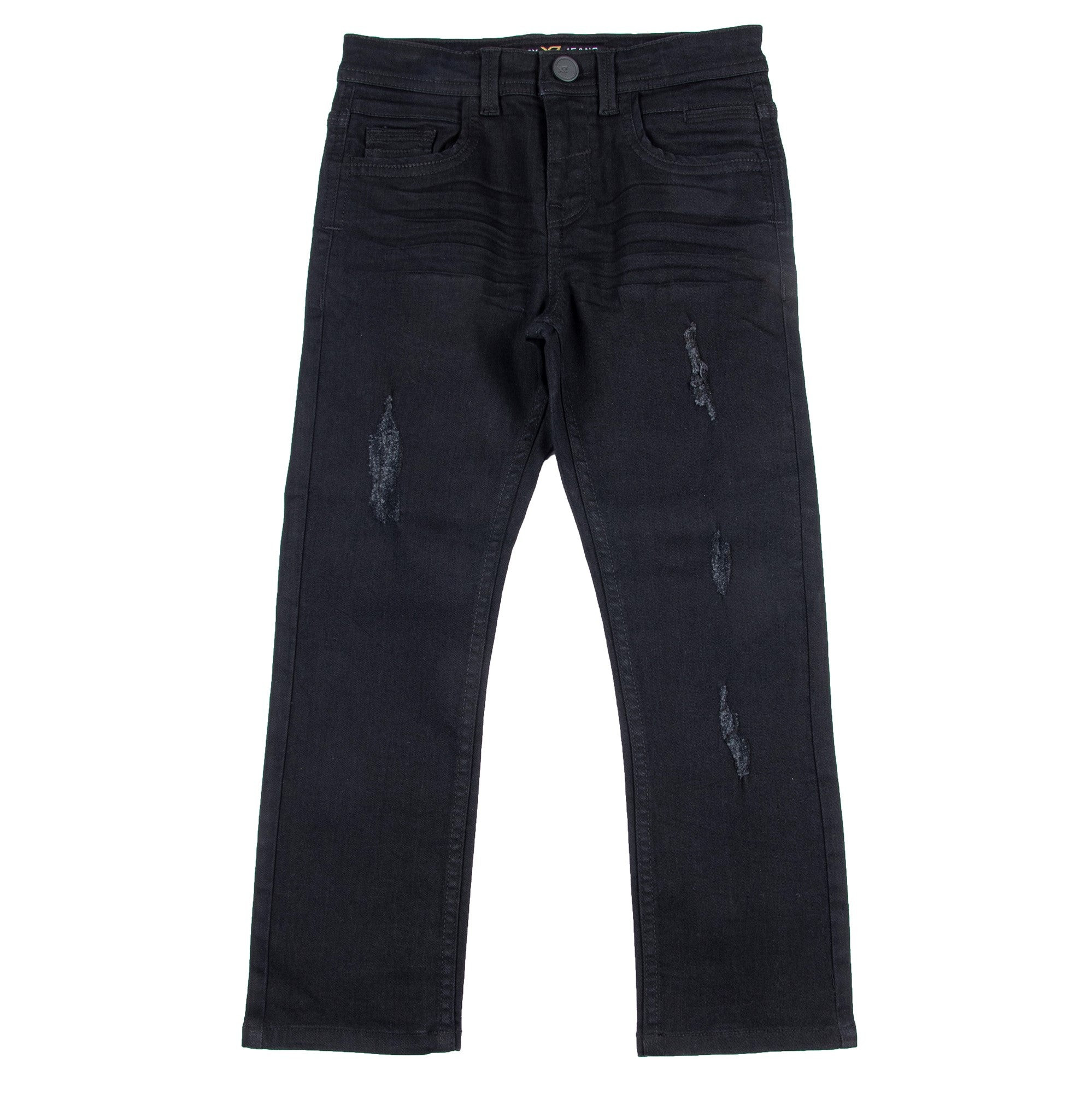 X RAY Toddler's Skinny Fit Rip & Repair Denim Pants