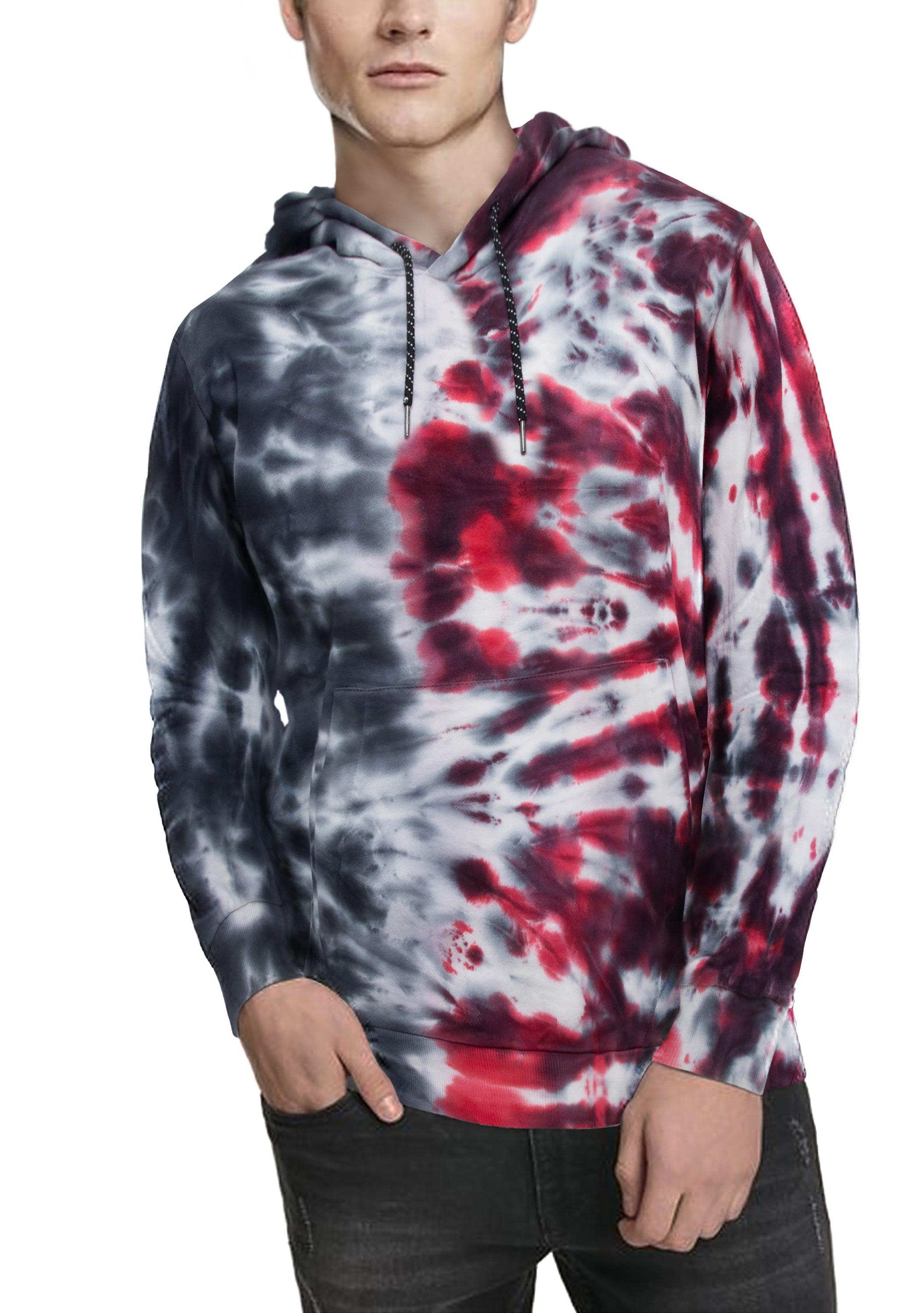 X RAY Tie Dye Fleece Hoodie