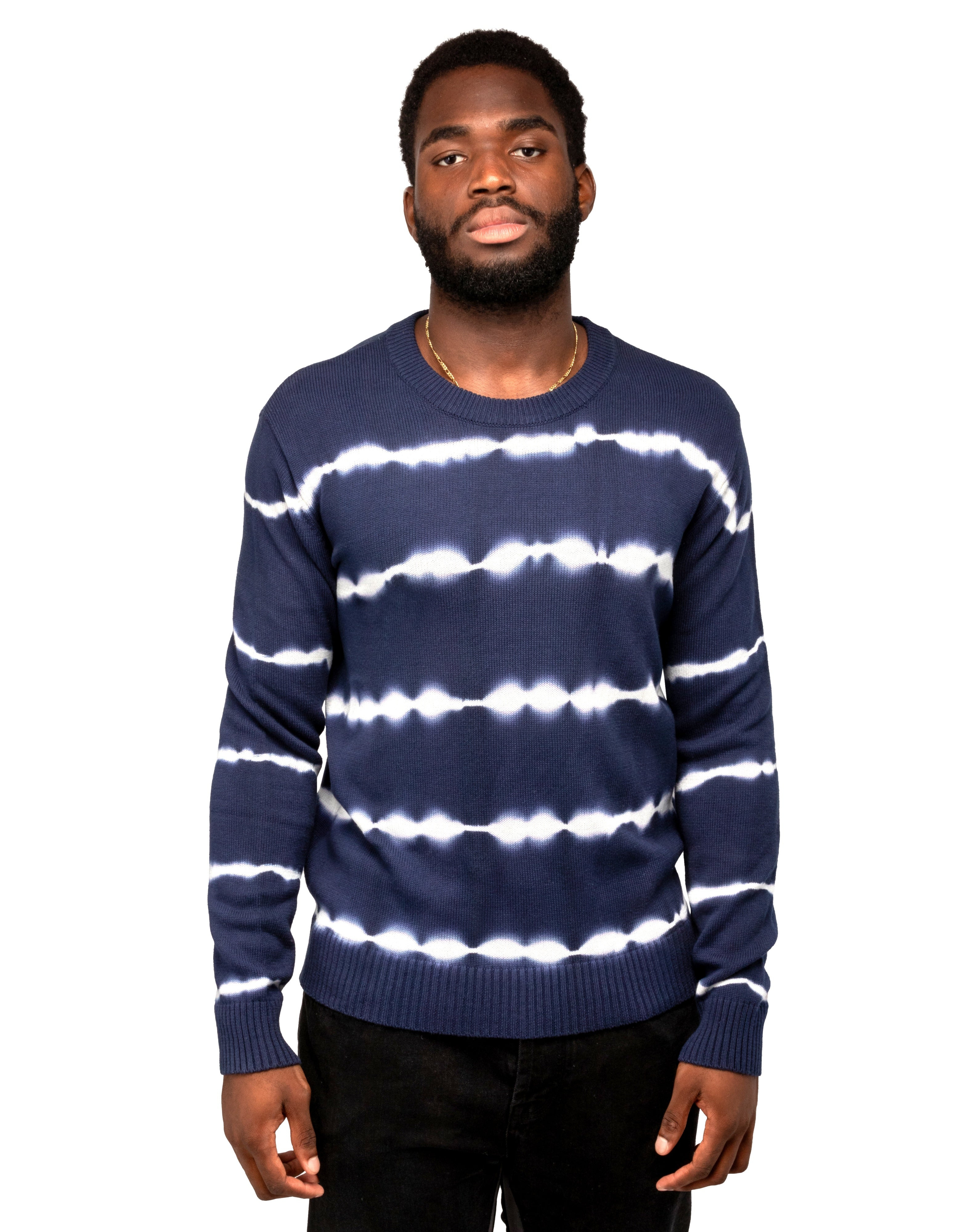 X RAY Crewneck Tie Dye Fashion Sweater